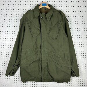 German Dutch War‎ Jacket Size Medium 60s Chore Army Green Field Trench 1960s